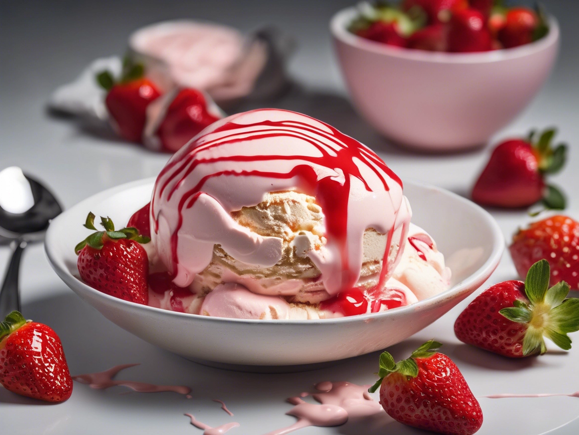 Strawberry Cheesecake Ice Cream