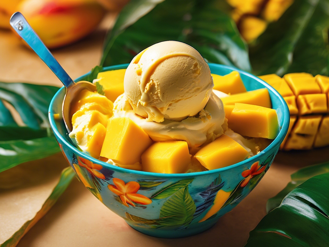Mango Madness Ice Cream